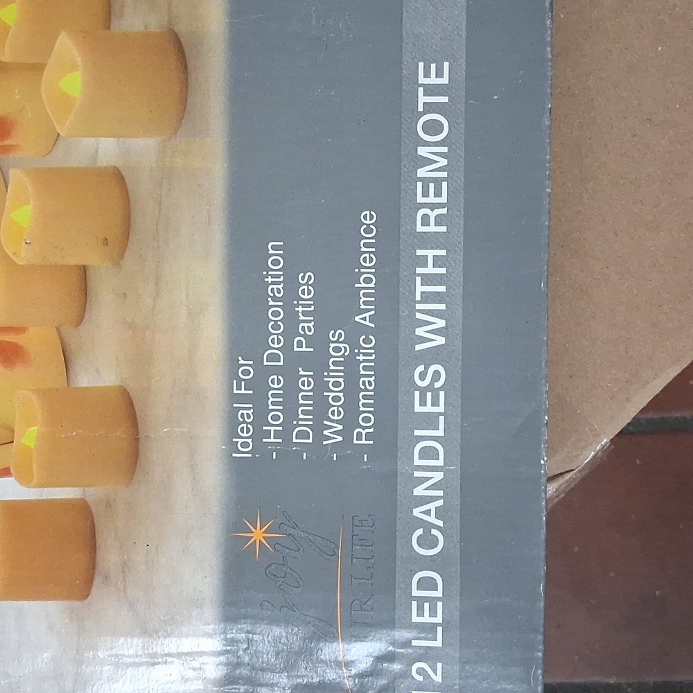 LED Candles With Remote - Picture 2 of 6
